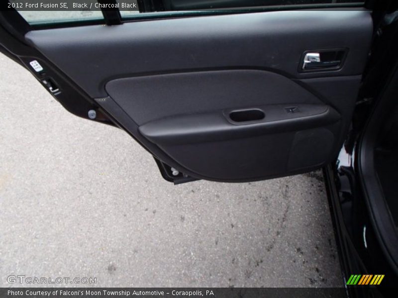 Black / Charcoal Black 2012 Ford Fusion SE