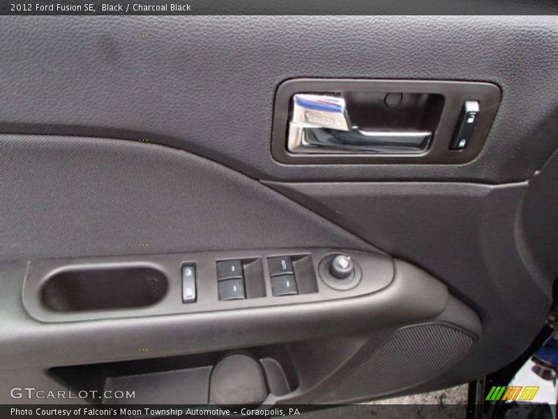 Black / Charcoal Black 2012 Ford Fusion SE