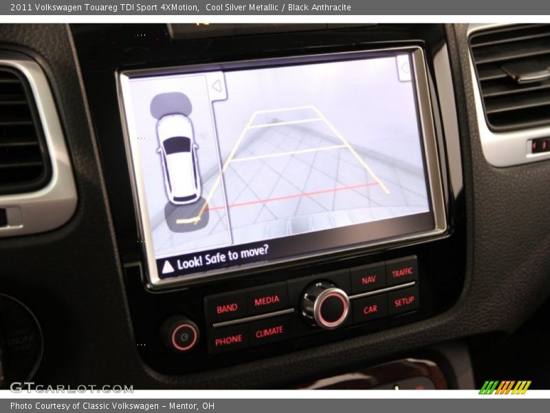 Cool Silver Metallic / Black Anthracite 2011 Volkswagen Touareg TDI Sport 4XMotion