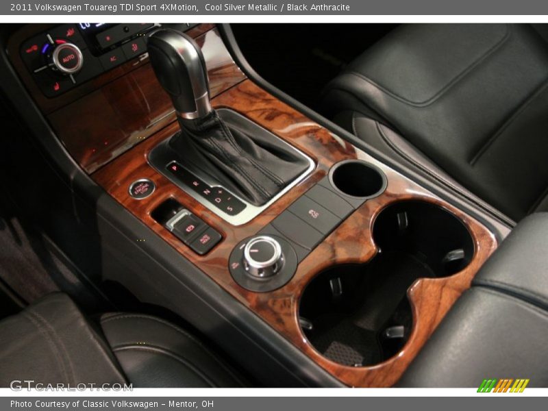 Cool Silver Metallic / Black Anthracite 2011 Volkswagen Touareg TDI Sport 4XMotion