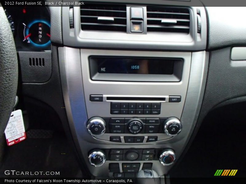 Black / Charcoal Black 2012 Ford Fusion SE
