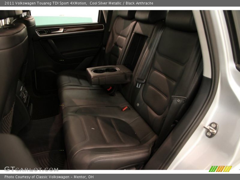 Cool Silver Metallic / Black Anthracite 2011 Volkswagen Touareg TDI Sport 4XMotion