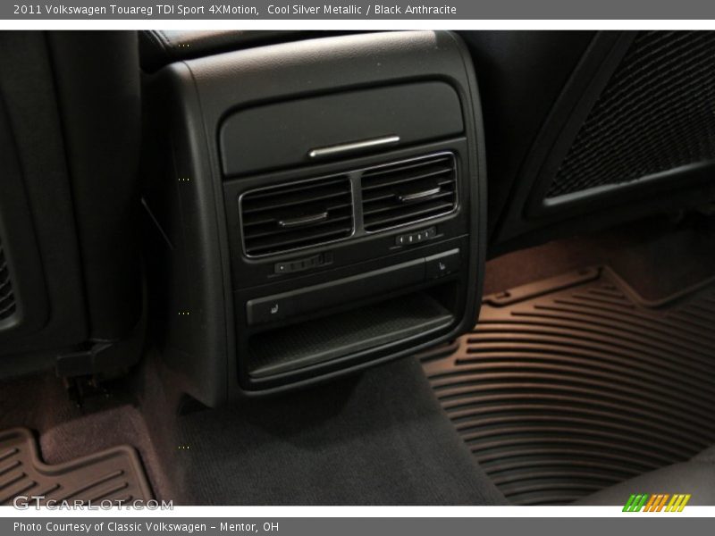 Cool Silver Metallic / Black Anthracite 2011 Volkswagen Touareg TDI Sport 4XMotion
