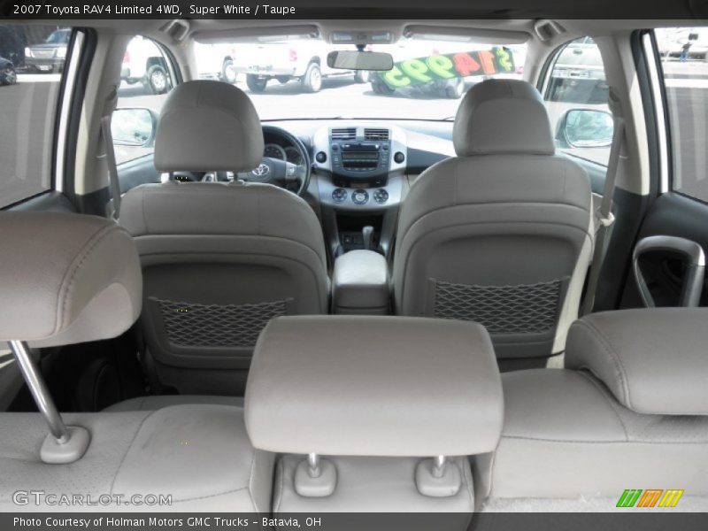 Super White / Taupe 2007 Toyota RAV4 Limited 4WD