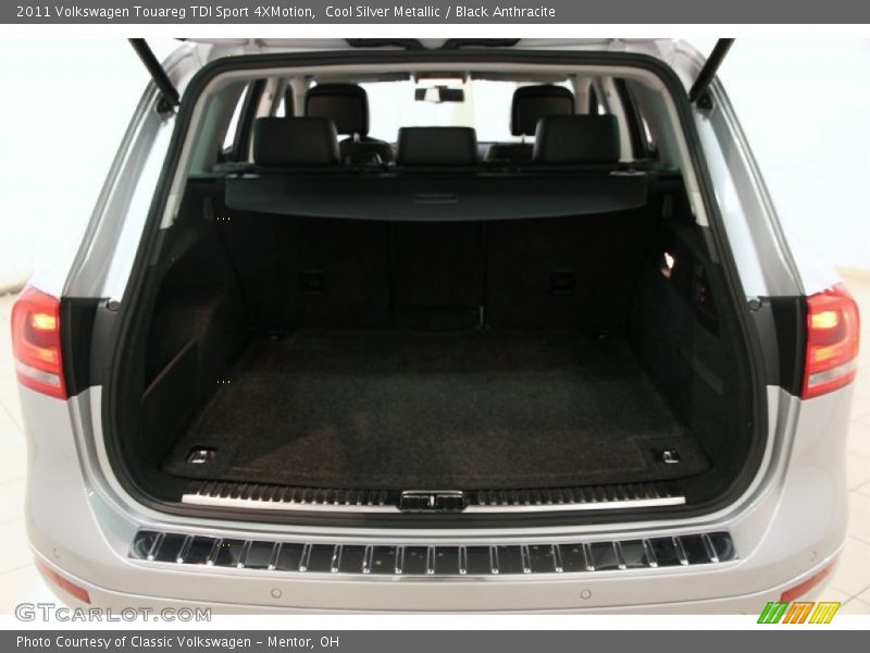 Cool Silver Metallic / Black Anthracite 2011 Volkswagen Touareg TDI Sport 4XMotion