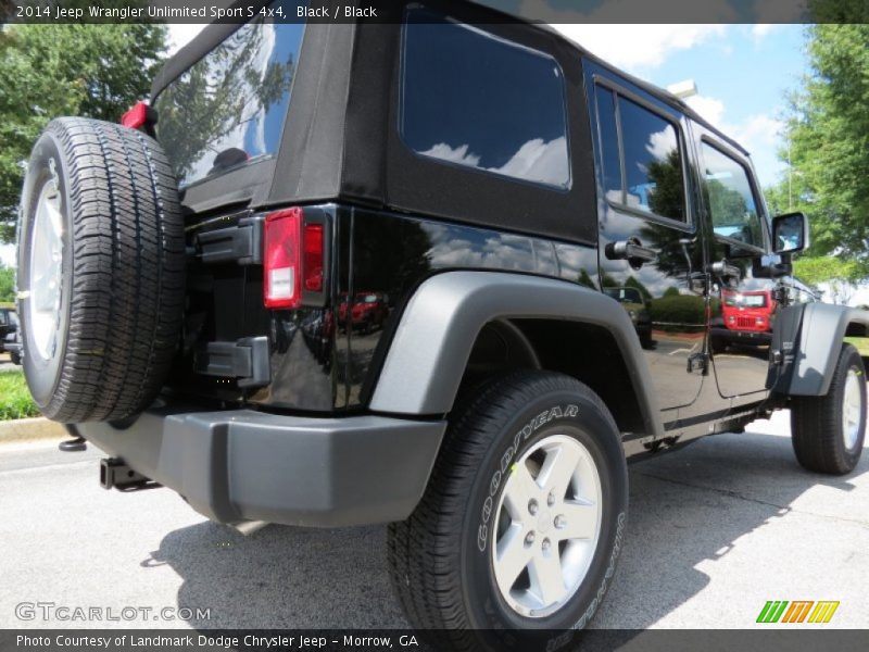 Black / Black 2014 Jeep Wrangler Unlimited Sport S 4x4