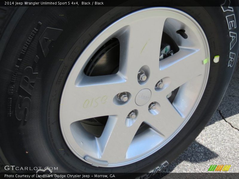  2014 Wrangler Unlimited Sport S 4x4 Wheel