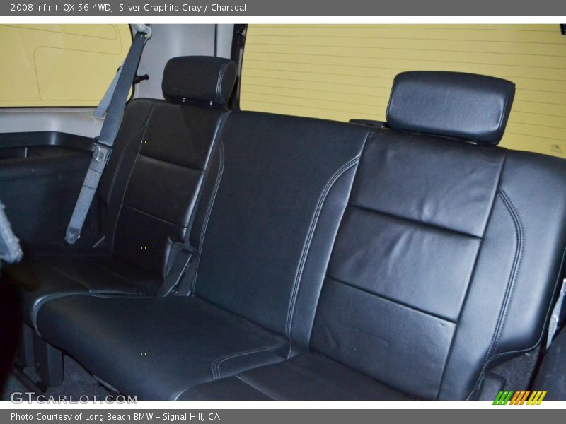 Silver Graphite Gray / Charcoal 2008 Infiniti QX 56 4WD