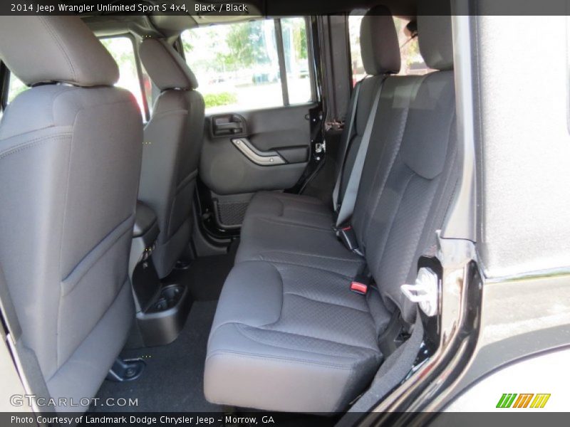 Black / Black 2014 Jeep Wrangler Unlimited Sport S 4x4