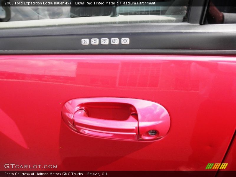 Laser Red Tinted Metallic / Medium Parchment 2003 Ford Expedition Eddie Bauer 4x4