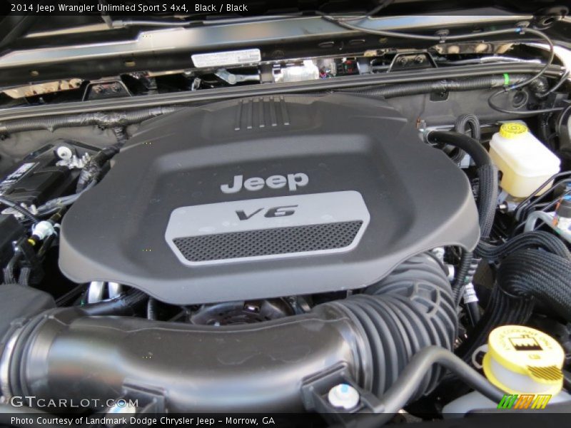 Black / Black 2014 Jeep Wrangler Unlimited Sport S 4x4