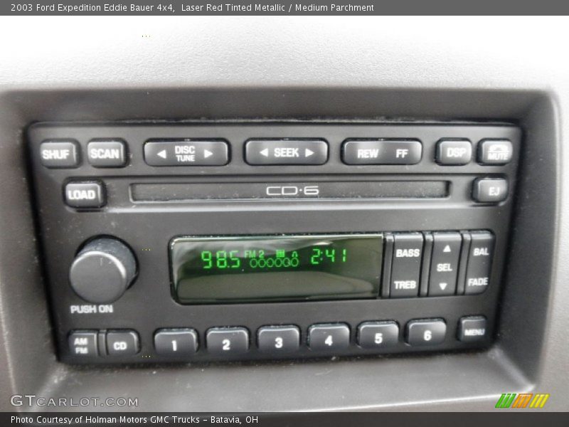 Laser Red Tinted Metallic / Medium Parchment 2003 Ford Expedition Eddie Bauer 4x4