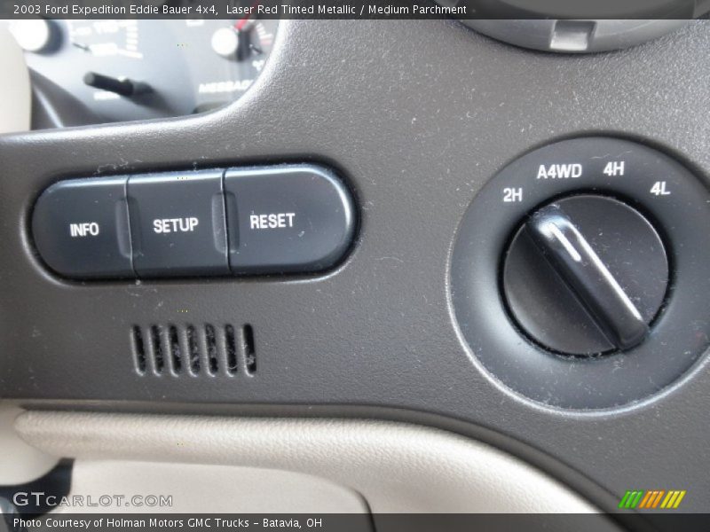 Laser Red Tinted Metallic / Medium Parchment 2003 Ford Expedition Eddie Bauer 4x4