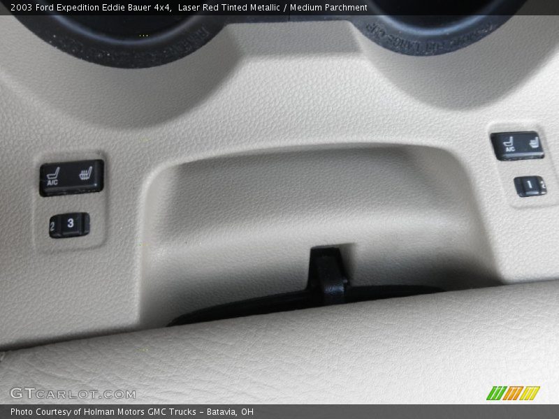 Laser Red Tinted Metallic / Medium Parchment 2003 Ford Expedition Eddie Bauer 4x4