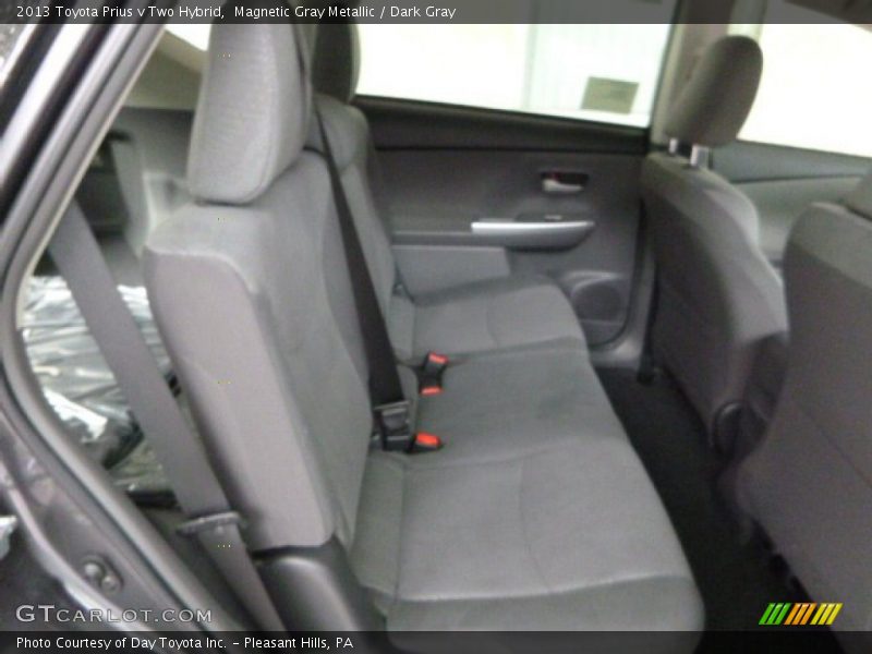Magnetic Gray Metallic / Dark Gray 2013 Toyota Prius v Two Hybrid