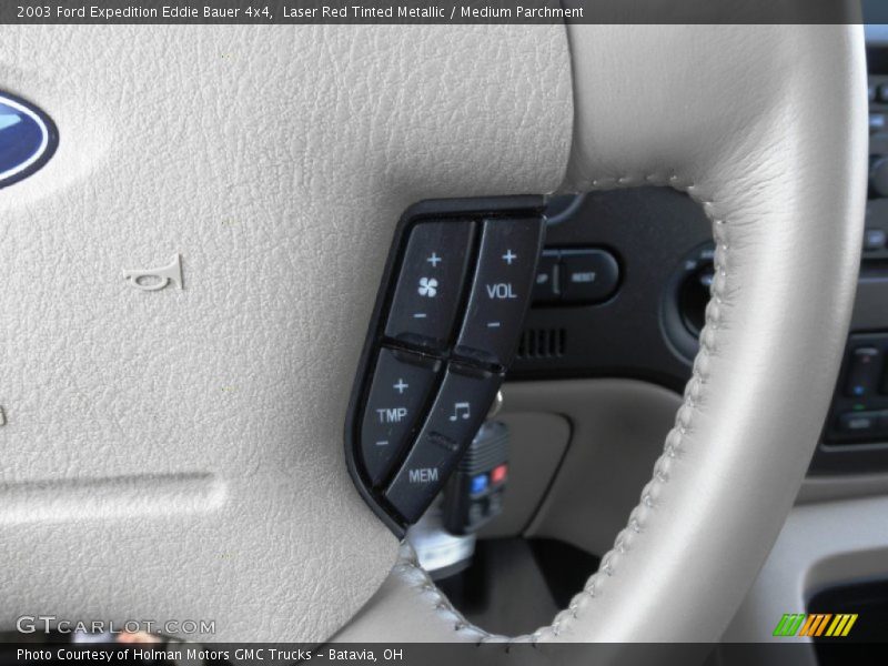 Laser Red Tinted Metallic / Medium Parchment 2003 Ford Expedition Eddie Bauer 4x4