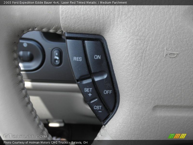 Laser Red Tinted Metallic / Medium Parchment 2003 Ford Expedition Eddie Bauer 4x4