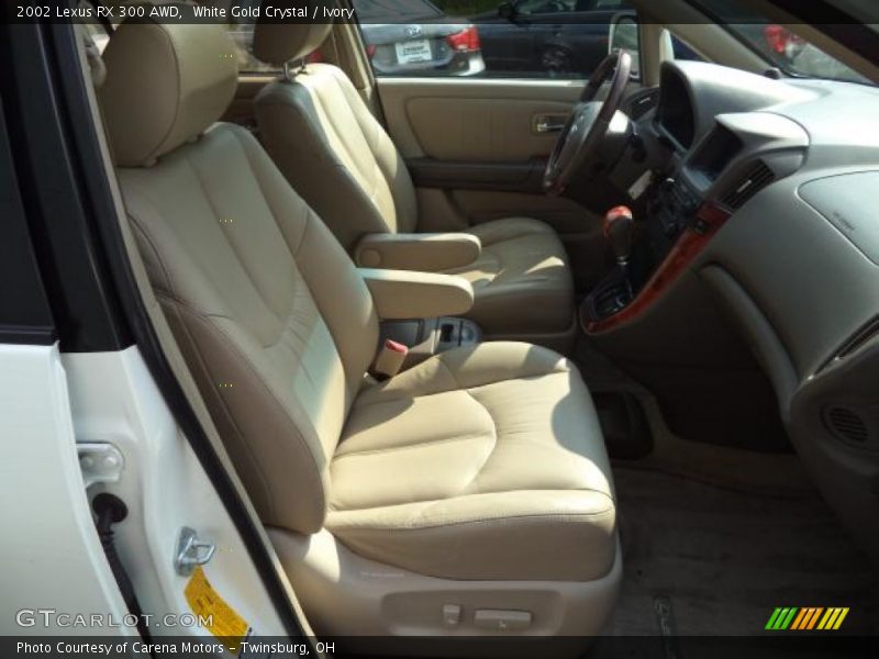 White Gold Crystal / Ivory 2002 Lexus RX 300 AWD