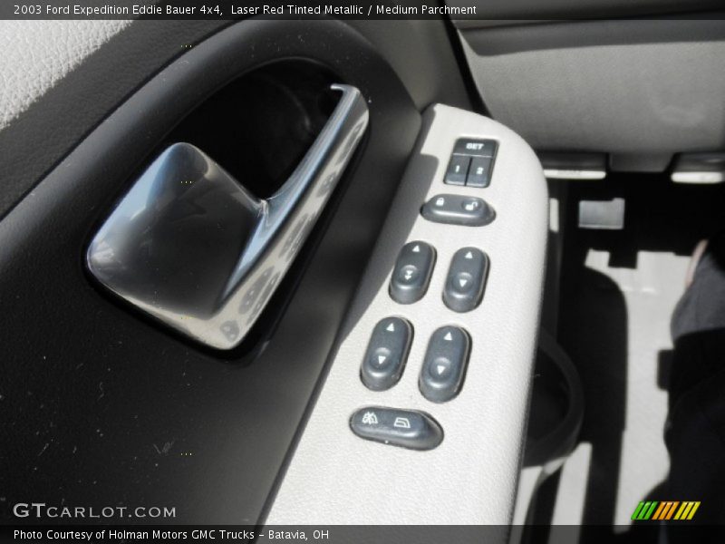 Laser Red Tinted Metallic / Medium Parchment 2003 Ford Expedition Eddie Bauer 4x4