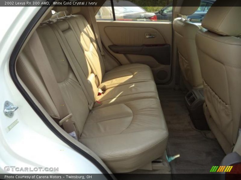 White Gold Crystal / Ivory 2002 Lexus RX 300 AWD