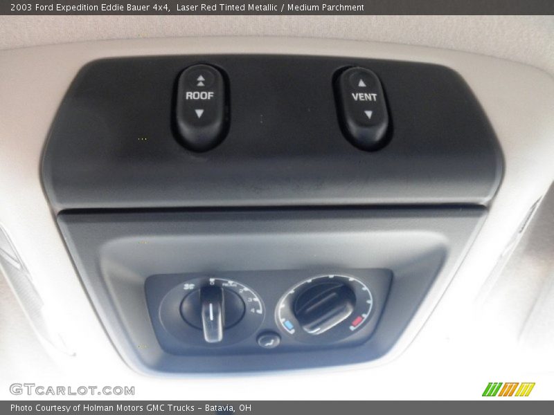 Laser Red Tinted Metallic / Medium Parchment 2003 Ford Expedition Eddie Bauer 4x4