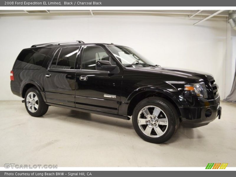 Black / Charcoal Black 2008 Ford Expedition EL Limited