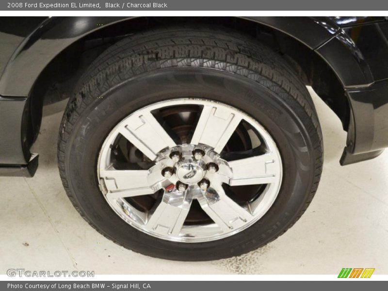 Black / Charcoal Black 2008 Ford Expedition EL Limited