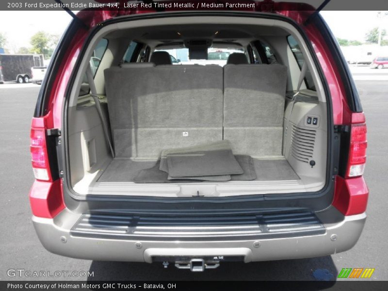 Laser Red Tinted Metallic / Medium Parchment 2003 Ford Expedition Eddie Bauer 4x4