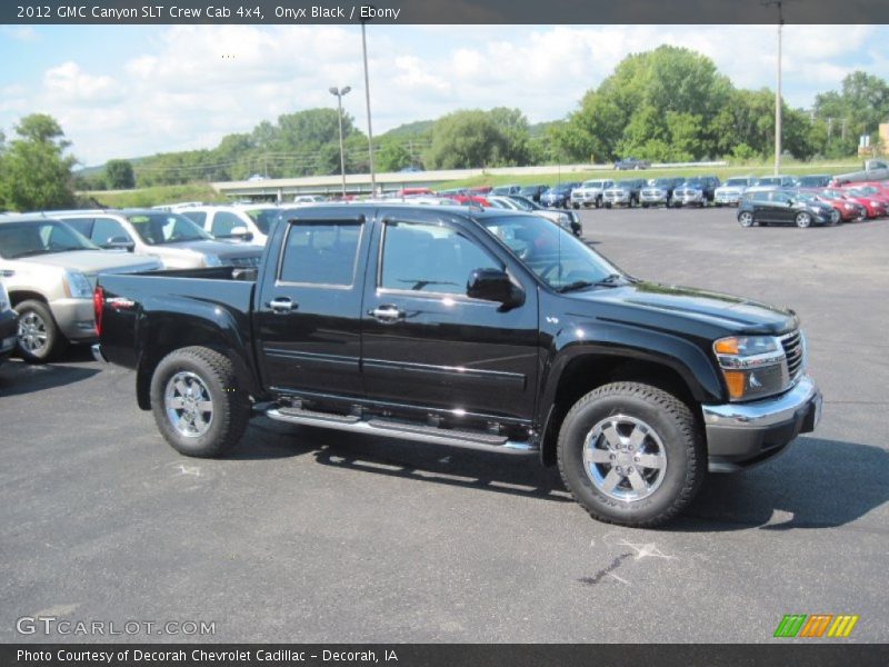  2012 Canyon SLT Crew Cab 4x4 Onyx Black