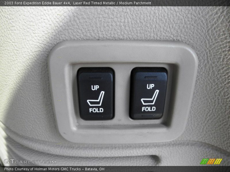 Laser Red Tinted Metallic / Medium Parchment 2003 Ford Expedition Eddie Bauer 4x4