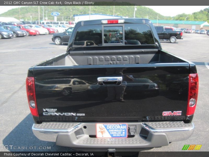 Onyx Black / Ebony 2012 GMC Canyon SLT Crew Cab 4x4