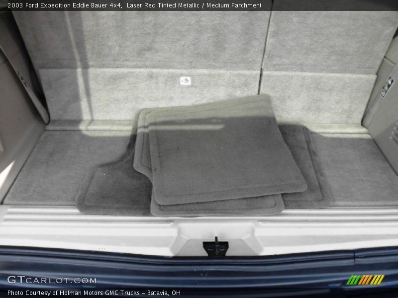 Laser Red Tinted Metallic / Medium Parchment 2003 Ford Expedition Eddie Bauer 4x4