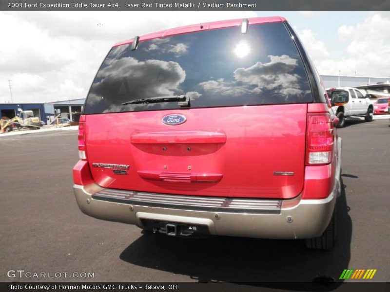 Laser Red Tinted Metallic / Medium Parchment 2003 Ford Expedition Eddie Bauer 4x4