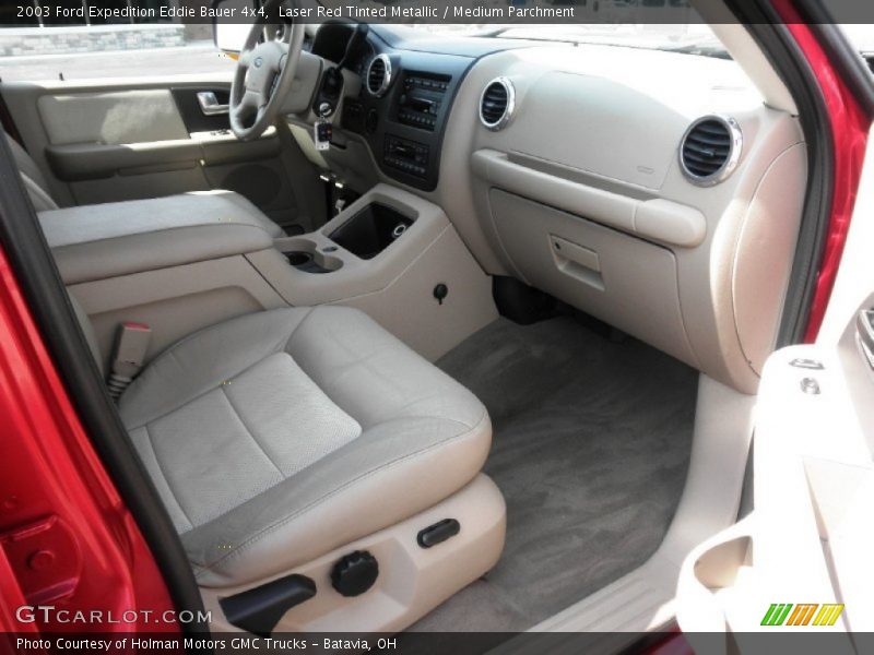 Laser Red Tinted Metallic / Medium Parchment 2003 Ford Expedition Eddie Bauer 4x4