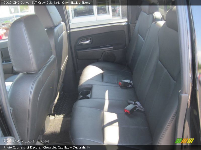 Onyx Black / Ebony 2012 GMC Canyon SLT Crew Cab 4x4