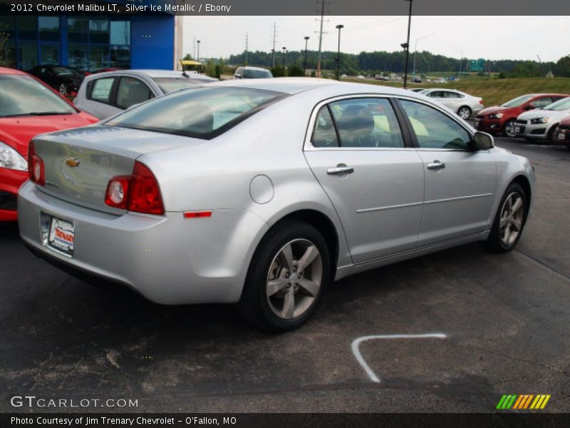 Silver Ice Metallic / Ebony 2012 Chevrolet Malibu LT