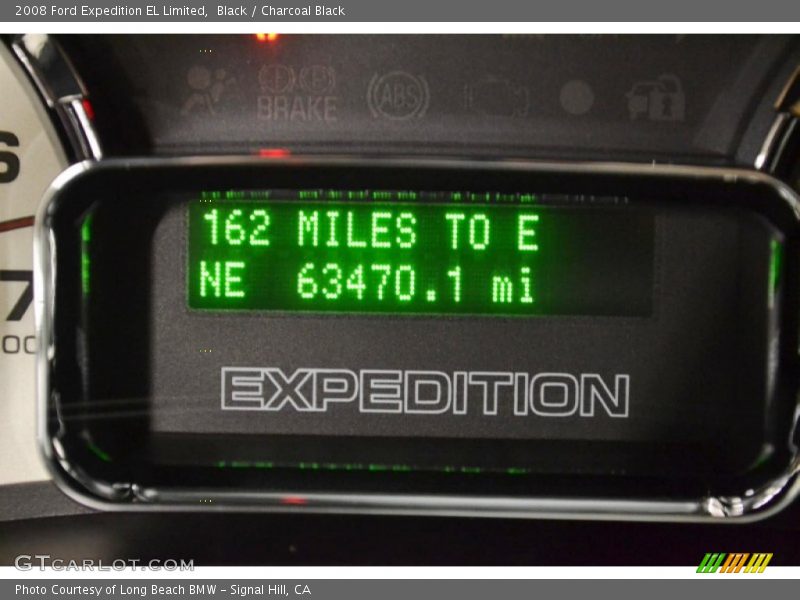 Black / Charcoal Black 2008 Ford Expedition EL Limited
