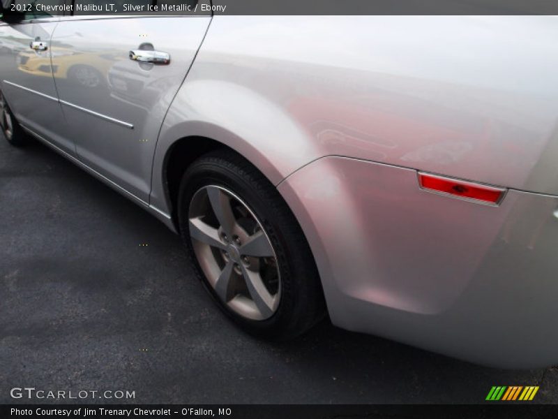 Silver Ice Metallic / Ebony 2012 Chevrolet Malibu LT