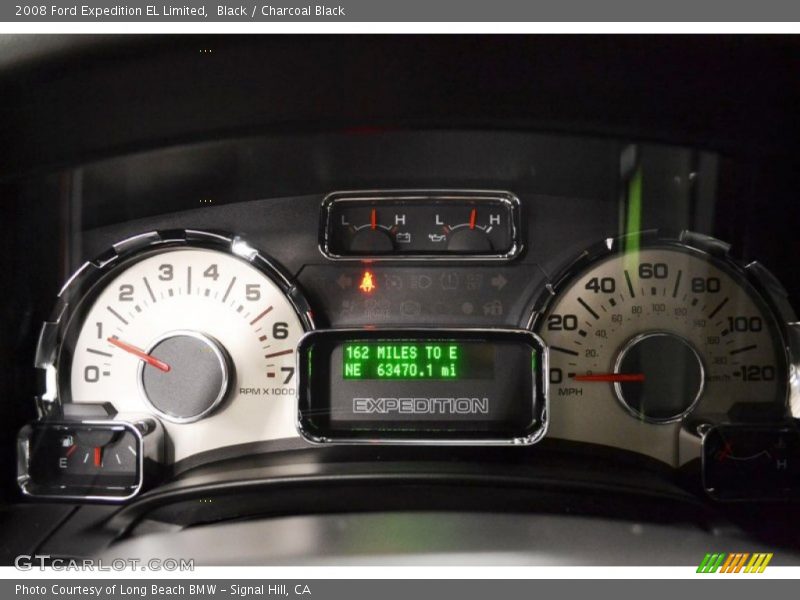 Black / Charcoal Black 2008 Ford Expedition EL Limited