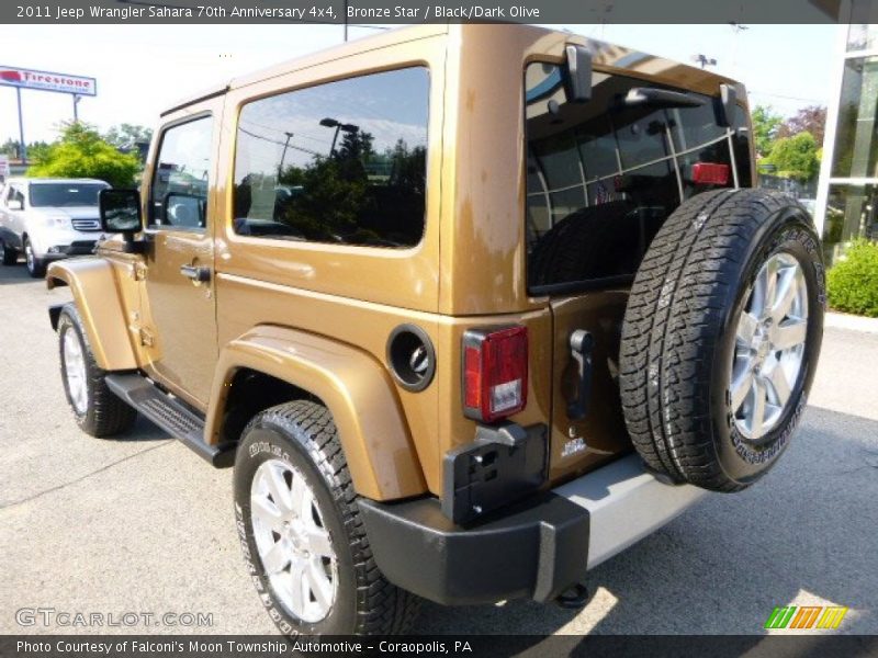  2011 Wrangler Sahara 70th Anniversary 4x4 Bronze Star