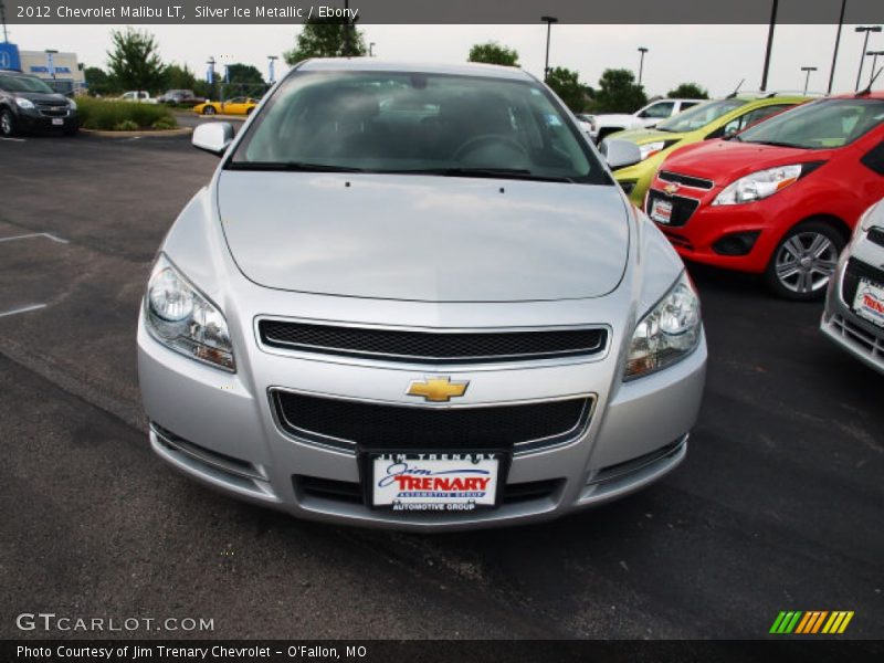 Silver Ice Metallic / Ebony 2012 Chevrolet Malibu LT