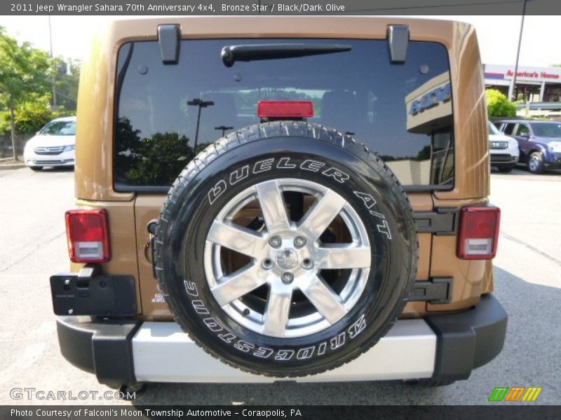  2011 Wrangler Sahara 70th Anniversary 4x4 Bronze Star