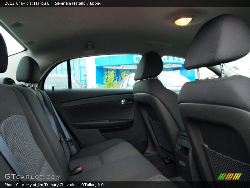 Silver Ice Metallic / Ebony 2012 Chevrolet Malibu LT
