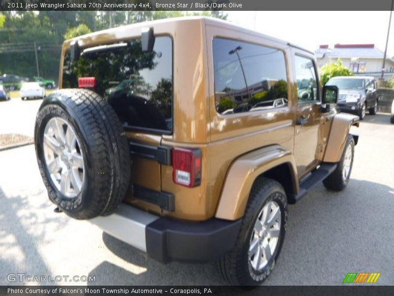  2011 Wrangler Sahara 70th Anniversary 4x4 Bronze Star