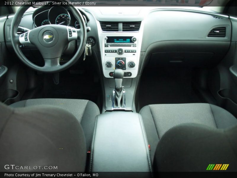 Silver Ice Metallic / Ebony 2012 Chevrolet Malibu LT