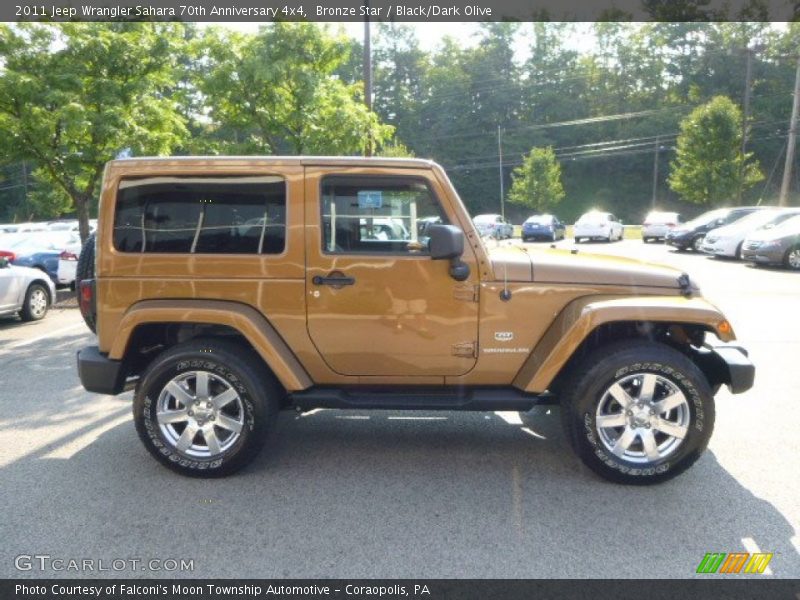  2011 Wrangler Sahara 70th Anniversary 4x4 Bronze Star