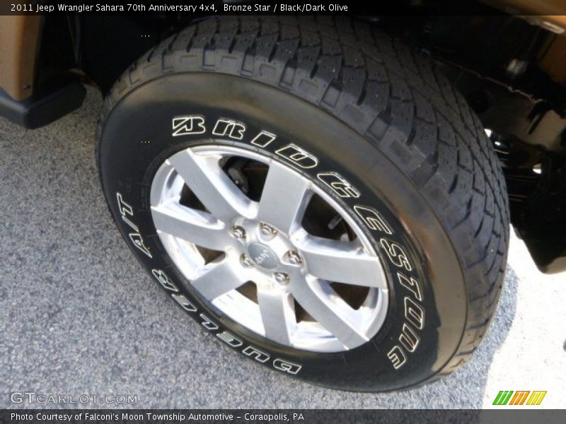  2011 Wrangler Sahara 70th Anniversary 4x4 Wheel