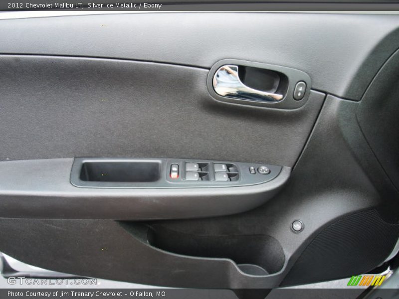 Silver Ice Metallic / Ebony 2012 Chevrolet Malibu LT