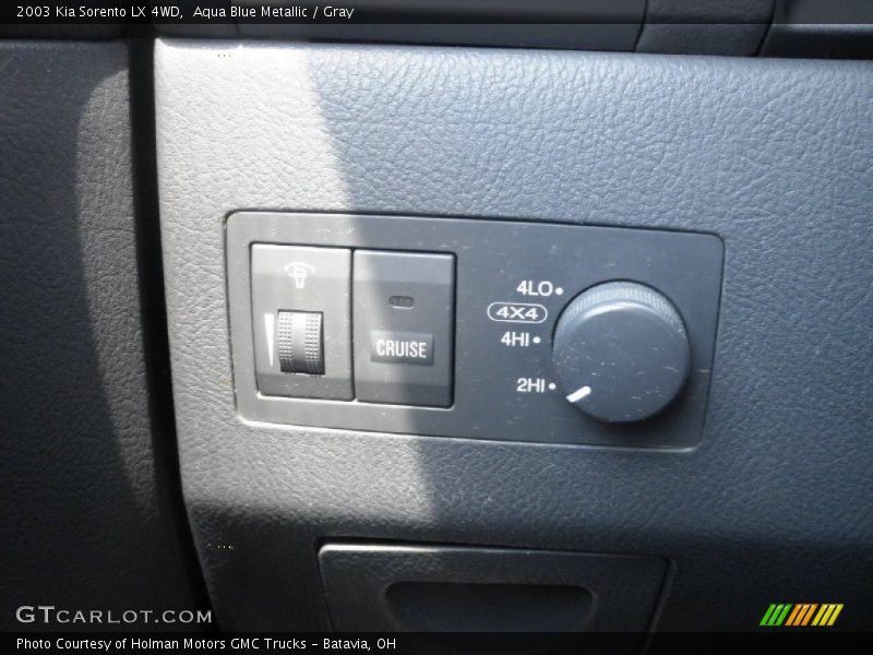 Aqua Blue Metallic / Gray 2003 Kia Sorento LX 4WD