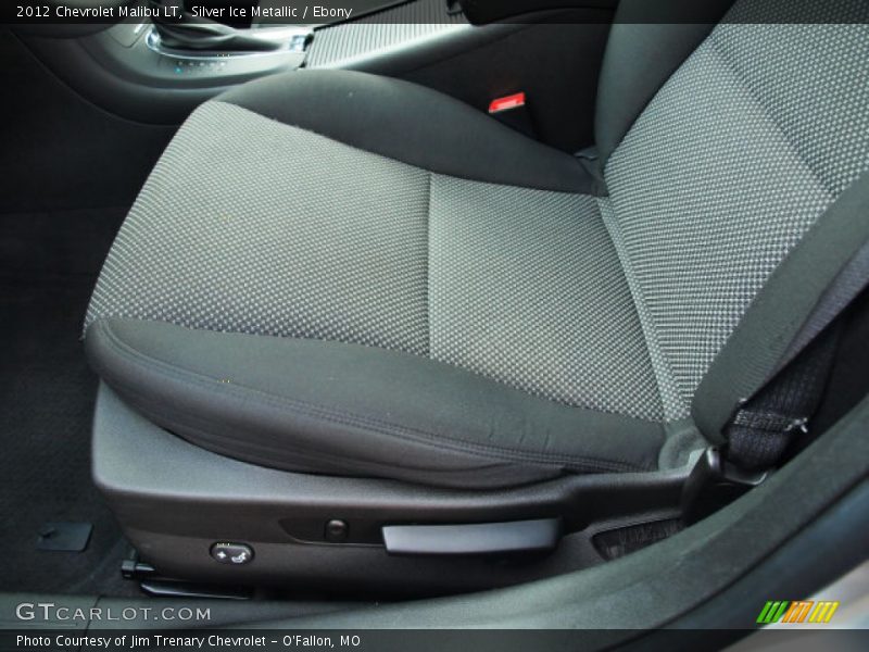 Silver Ice Metallic / Ebony 2012 Chevrolet Malibu LT